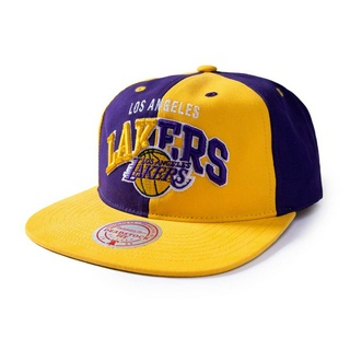 Mitchell & Ness x NBA Pinwheel of Fortune Deadstock Lakers Hat - Yellow/Purple