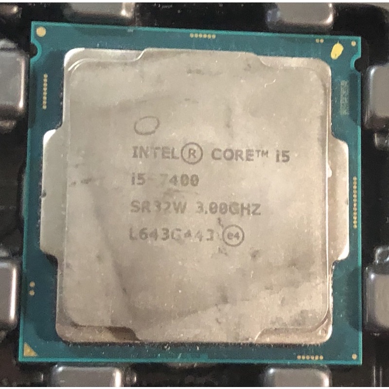 Intel Core i5-7400 3.0G / 6M 七代四核 SR32W 正式版 1151 Cpu