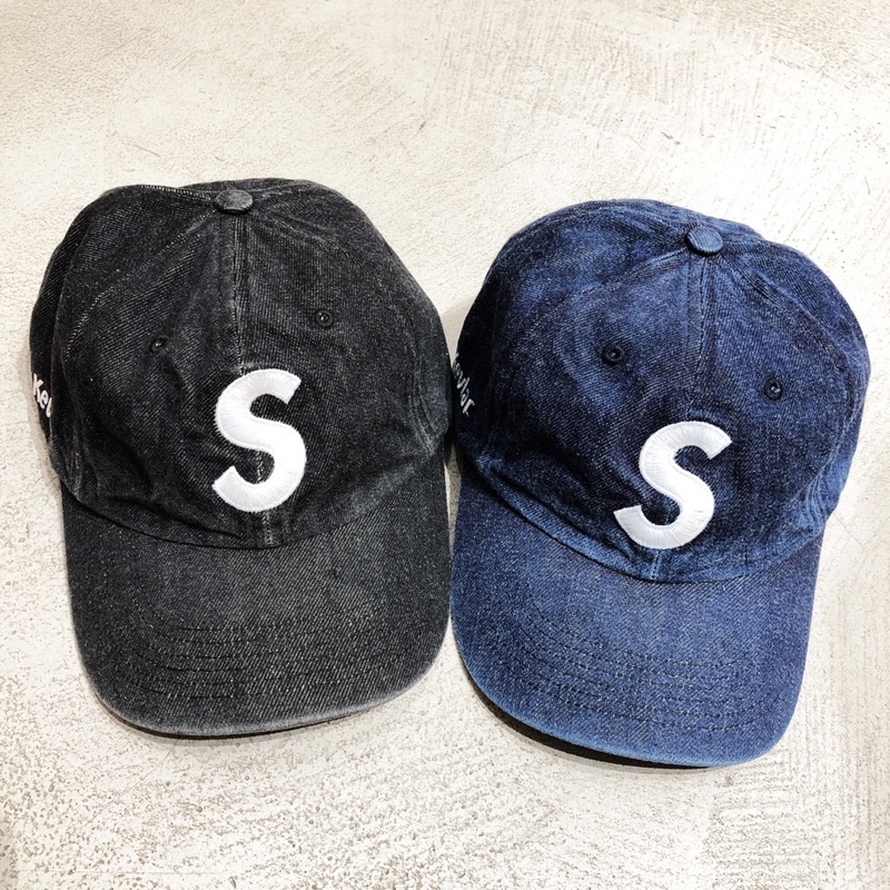 Fusion Store】Supreme 22ss Kevlar denim S logo六分割帽現貨正品