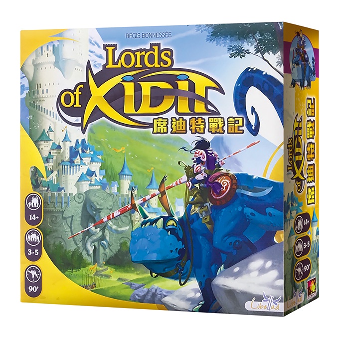 席迪特戰記 Lords of Xidit 繁體中文版 桌遊 桌上遊戲【卡牌屋】 蝦皮購物
