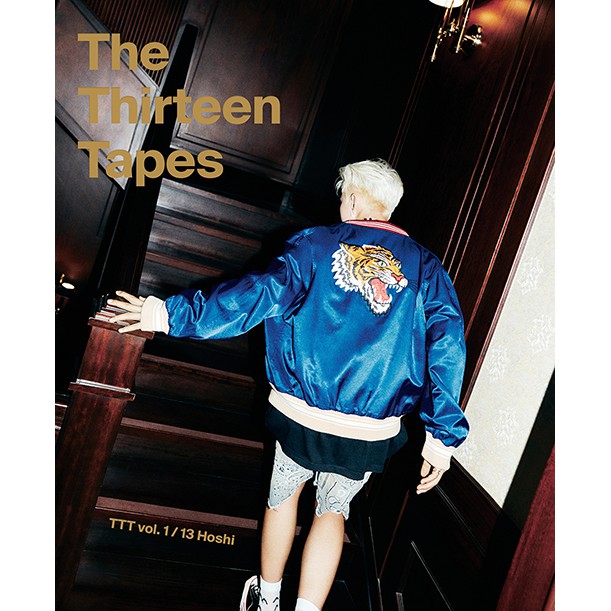微音樂💃現貨韓國雜誌THE THIRTEEN TAPES (TTT) VOL.1/13 封面HOSHI 權