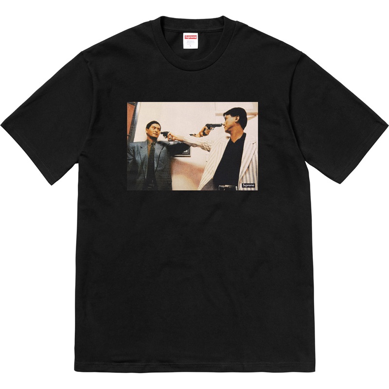 Supreme 2018 f/w The Killer Trust Tee 發哥T 周潤發喋血雙雄黑色M L