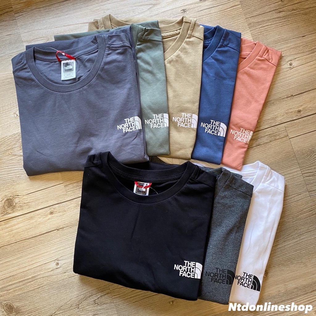 🔥【NTD】美國限定正品 The North Face 北臉 經典 小標 北面 Logo 短T 短袖 男生 女生 上衣 | 蝦皮購物