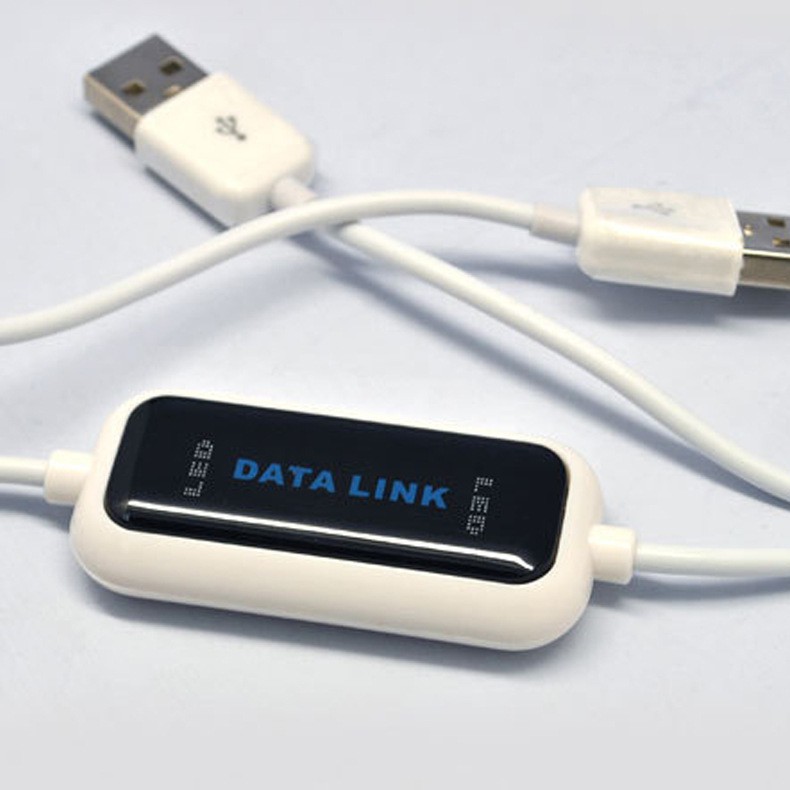 USB DATA LINK usb對拷線 電腦資料傳輸 兩臺電腦互傳線 雙向高速 對拷線,資料傳輸線,硬網路資料共享 | 蝦皮購物