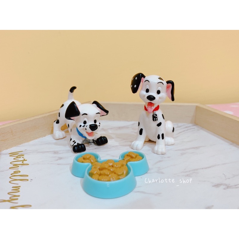 Disney 101 Dalmatians figures 迪士尼 101忠狗 大麥町 小公仔 絕版玩具 | 蝦皮購物