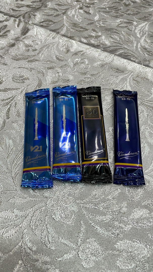 偉博樂器】法國Vandoren 豎笛竹片V21 黑管單簧管簧片Clarinet Reed 單