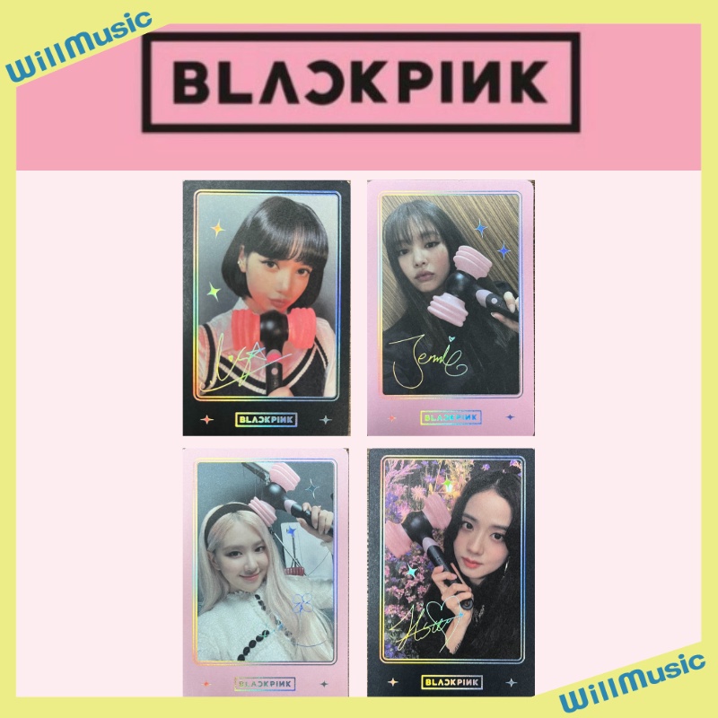 微音樂💃現貨/售完為止 手燈特典小卡 BLACKPINK 2代 OFFICIAL LIGHT STICK | 蝦皮購物