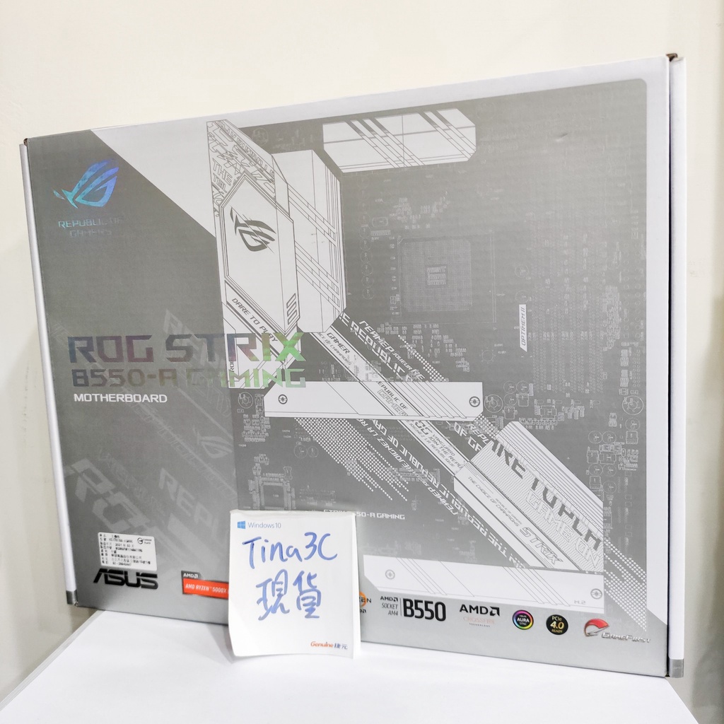 華碩 ROG STRIX B550-A GAMING 吹雪 我愛礦爸爸/全新未拆/有發票