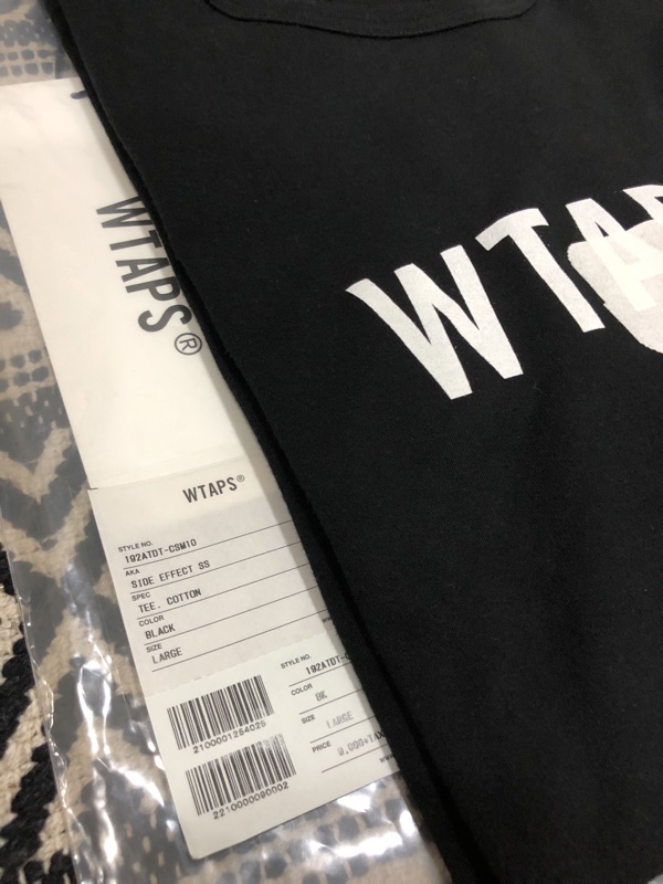 WTAPS 19AW S/S SIDE EFFECT DESIGN Tee-