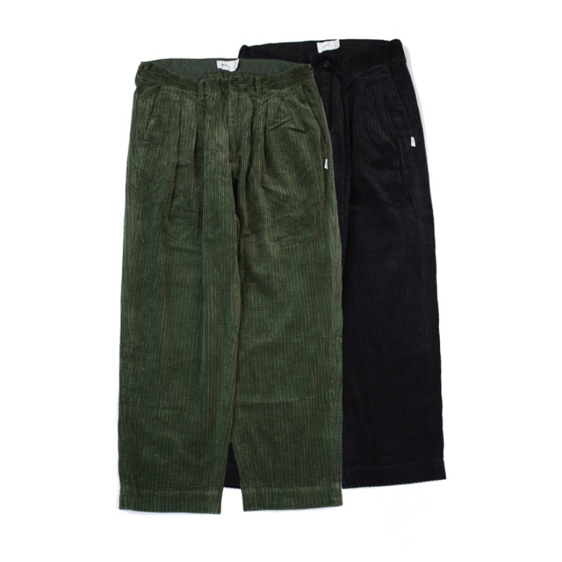 WTAPS 19AW TUCK 02 / TROUSERS. COTTON. CORDUROY 長褲燈芯絨休閒褲