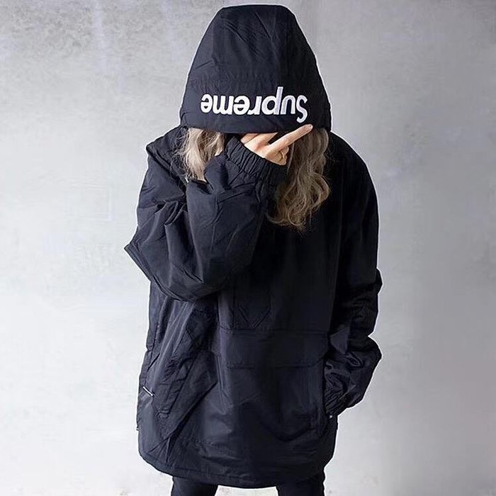 SEAL限定商品 supreme Hooded Logo Half Zip Pullover | vtodontologia ...