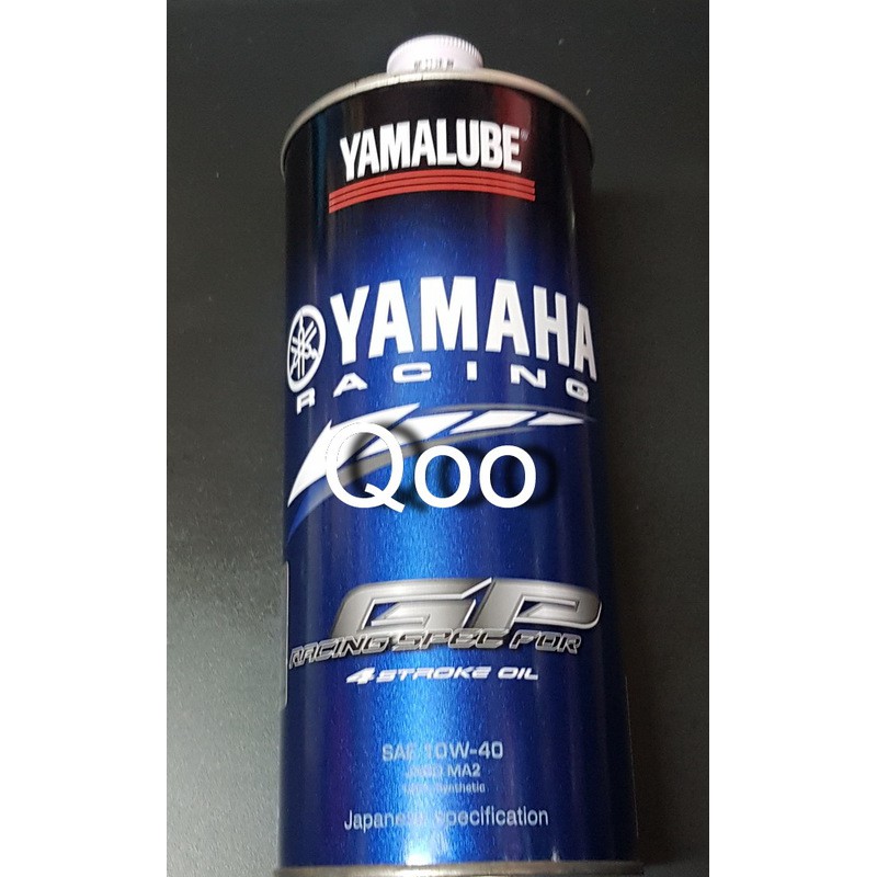 公司貨YAMAHA YAMALUBE RS4GP Racing GP 10W40 日本製機油10W-40 MA2重機專用 | 蝦皮購物