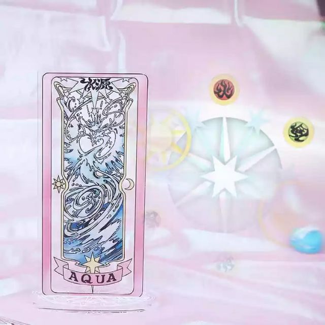 （全新）庫洛牌 庫洛魔法使 透明卡牌 水源 壓克力立牌 | 蝦皮購物
