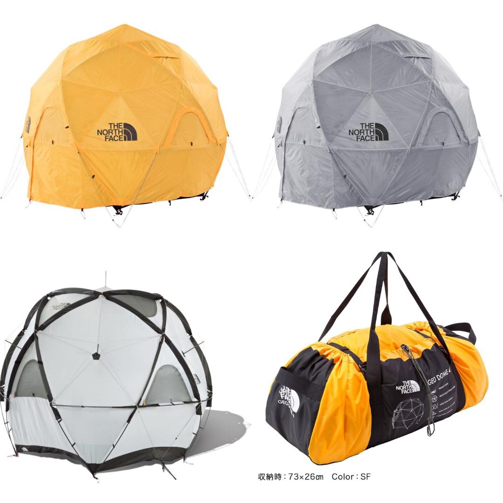 預購日本限定The North Face Geodome4 球形帳篷NV21800 | 蝦皮購物