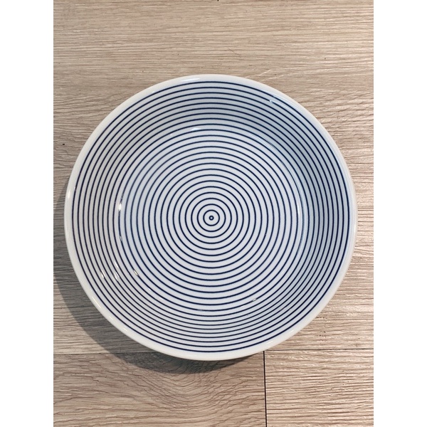 日本製ceram/聖窯/有古窯輕量陶器8吋淺皿~餐盤/湯皿/主食~咖哩