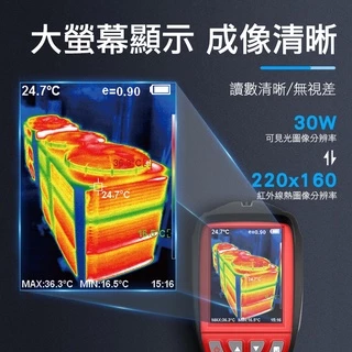 【醫姆龍】工廠檢查 熱顯像儀 電線異常發熱 紅外線測溫儀 熱感應儀 MET-FLTG450+2 測溫器 溫度感應