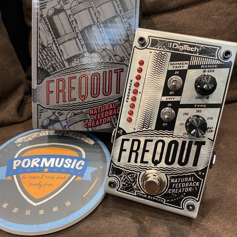 搖滾玩家樂器】全新免運公司貨Digitech FreqOut 自然回授產生器效果器