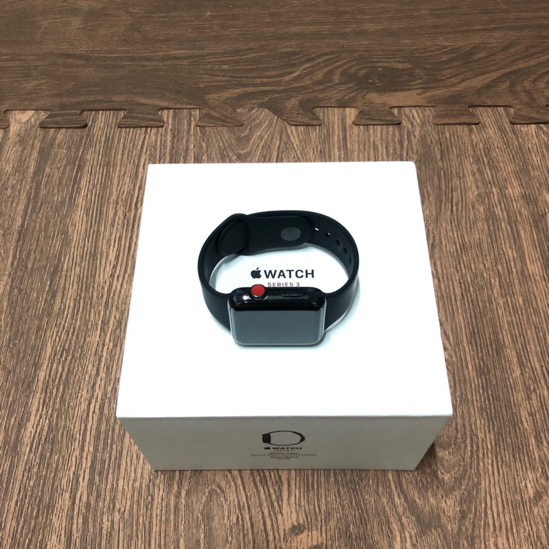 📌😊(已面交)Apple watch 3 不鏽鋼黑42mm GPS+LTE | 蝦皮購物