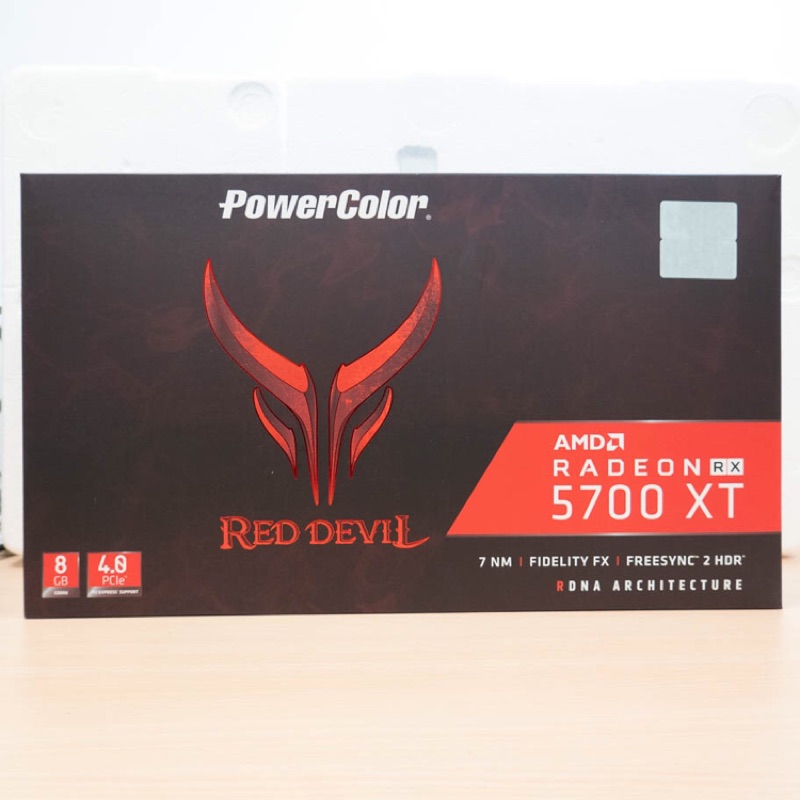 撼訊 紅魔 PowerColor RX 5700 XT Red Devil | 蝦皮購物