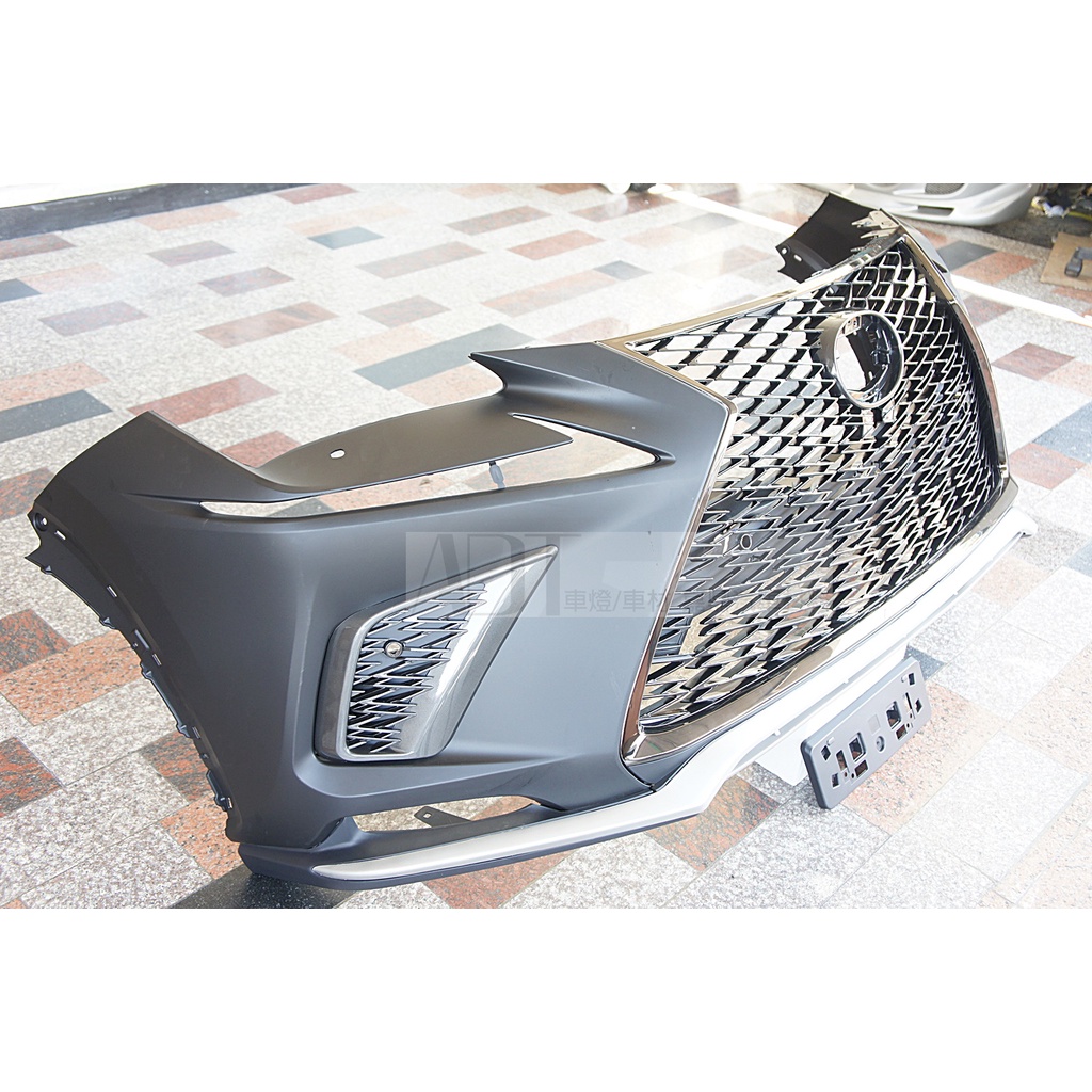 ~~ADT.車燈.車材~~LEXUS 凌志 NX200 NX300 18 19 20 F版 前保桿+水箱罩+通風網一套 | 蝦皮購物