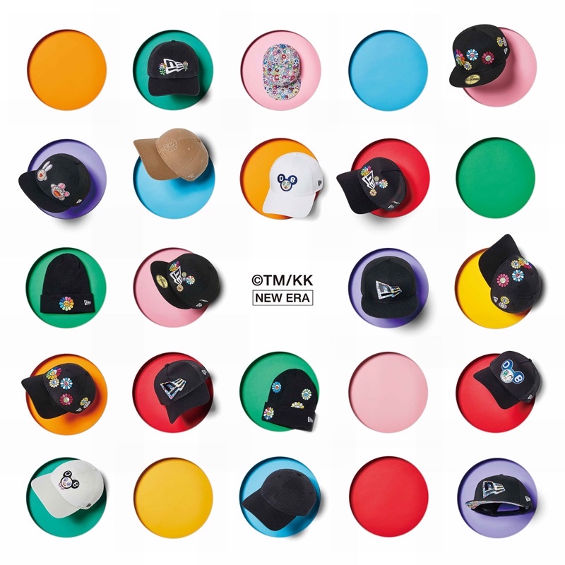 現貨］New Era x Takashi Murakami 村上隆微笑小花2022系列帽款| 蝦皮購物