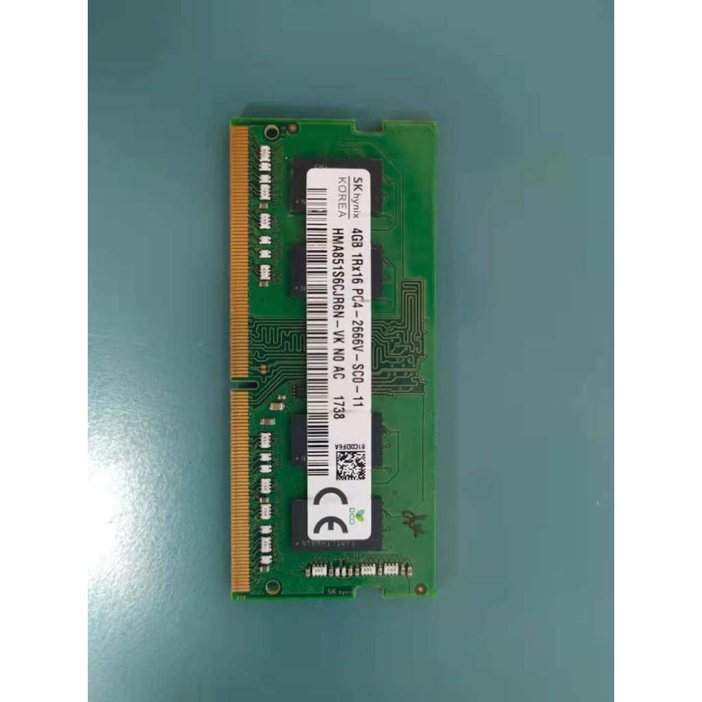 【SK hynix 海力士】PC4-2666V 1Rx16 4GB HMA851S6CJR6N-VK(拆機良品) | 蝦皮購物