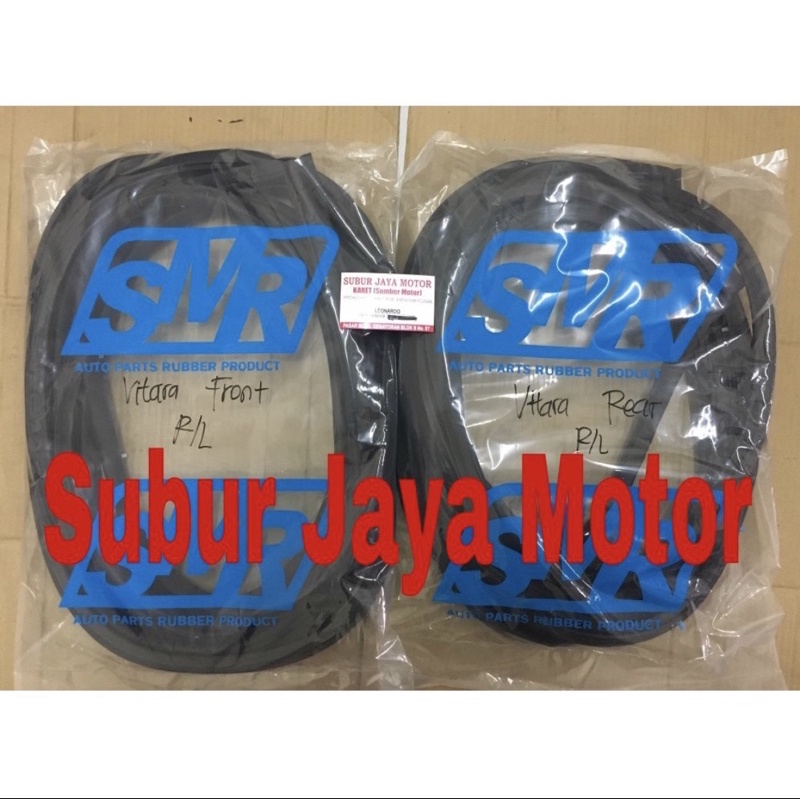 thumbnail image 2 of Door Weatherstrip Rubber Seal Kit For 88-98 Suzuki Vitara / Sidekick / Escudo / Tracker | Left & Right | Clip-On 2 of 4