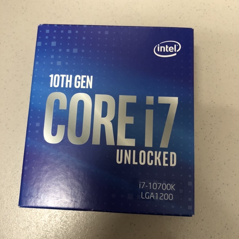 Intel Core i7 10700k BOX 新品未開封品
