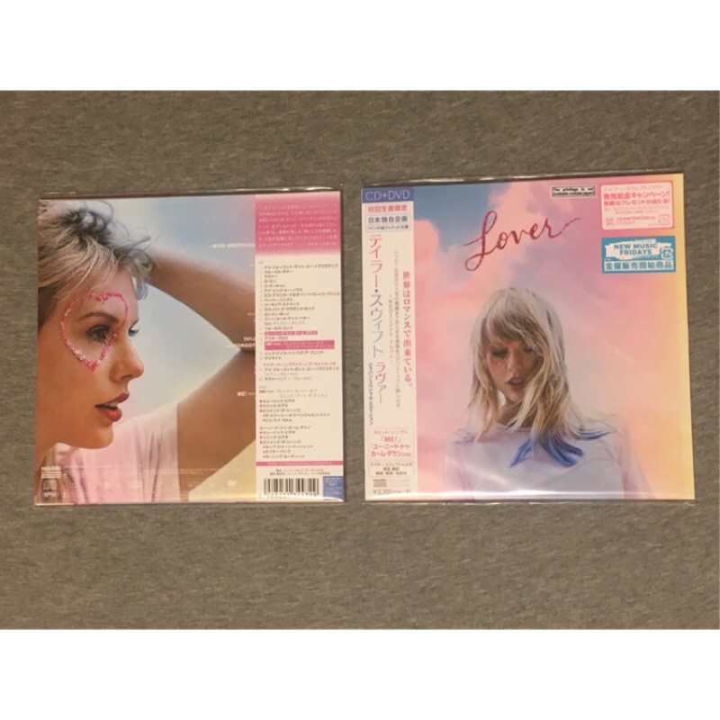 現貨 Taylor Swift 泰勒絲 Lover (情人) CD+DVD日本初回限定特別版Japan Special