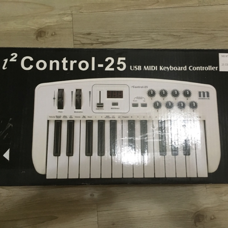 miditech i2 control-25 midi鍵盤 | 蝦皮購物