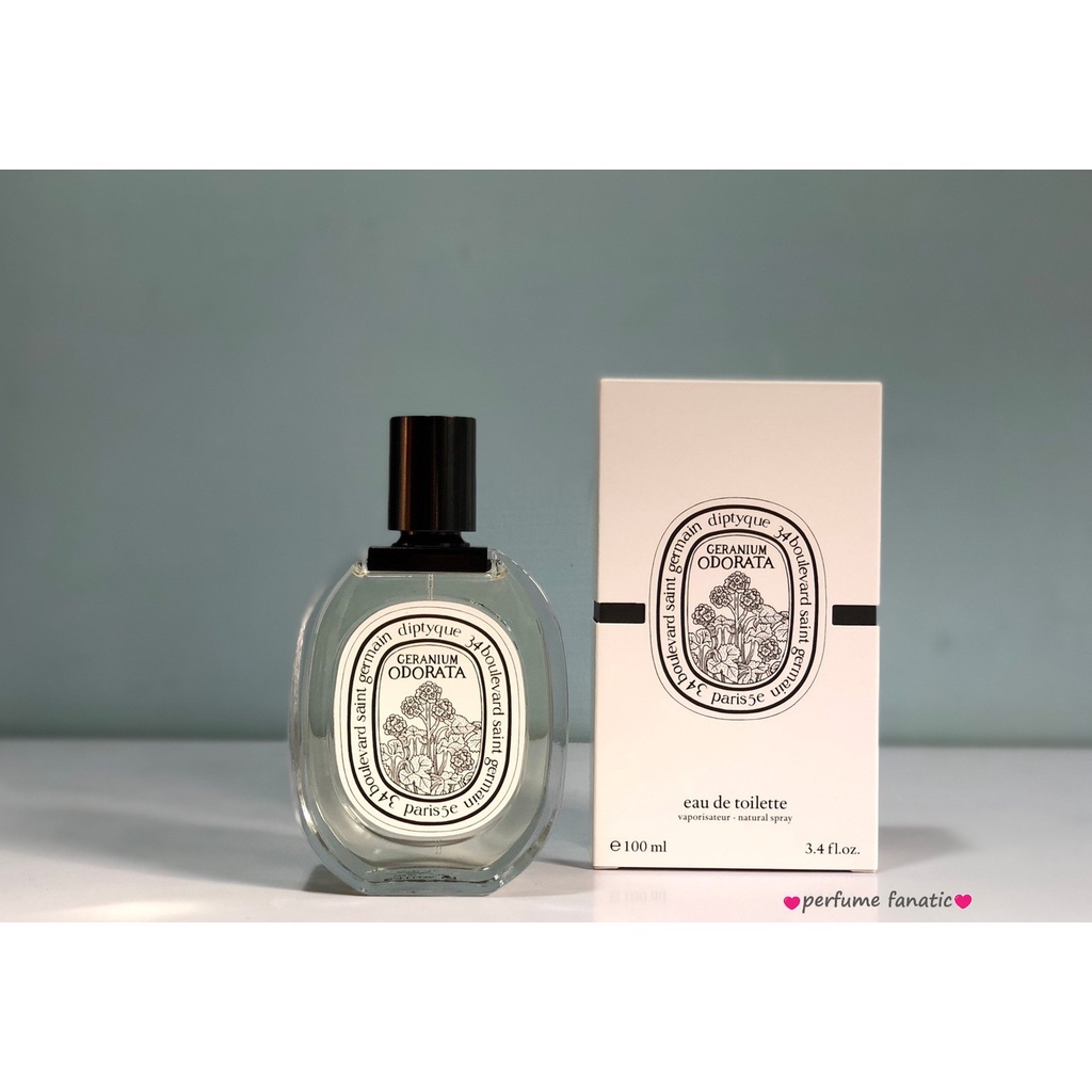 diptyque Eau de Toilette Geranium Odorata 天竺葵之水淡香水 試香