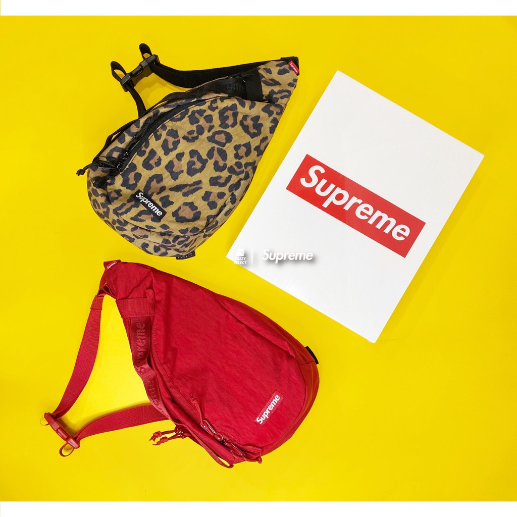 Supreme sling best sale bag leopard