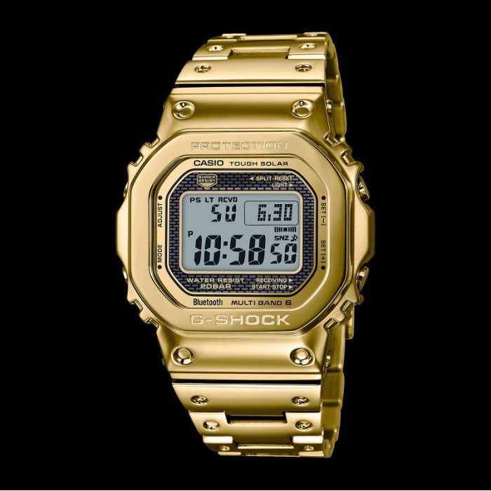 CASIO G-SHOCK 35周年紀念錶GMW-B5000TFG 金色| 蝦皮購物