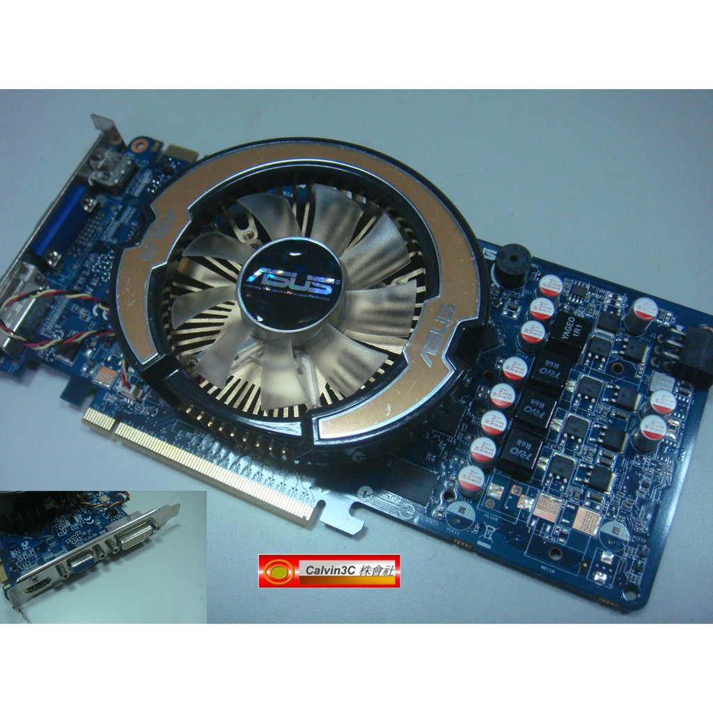 頂級 華碩 ASUS EN9800GT/DI/1GD3 Geforce 9800GT DDR3 1G 1024M 風扇版