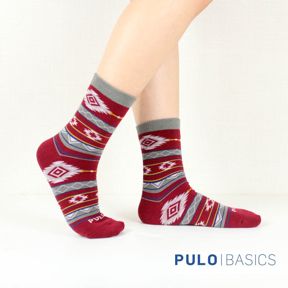 PULO-暖纖淨圖紋發熱保暖襪(M)美麗諾羊毛襪 保暖襪 除臭襪 發熱保暖襪 羊毛襪 冬天日韓旅行穿搭 | 蝦皮購物