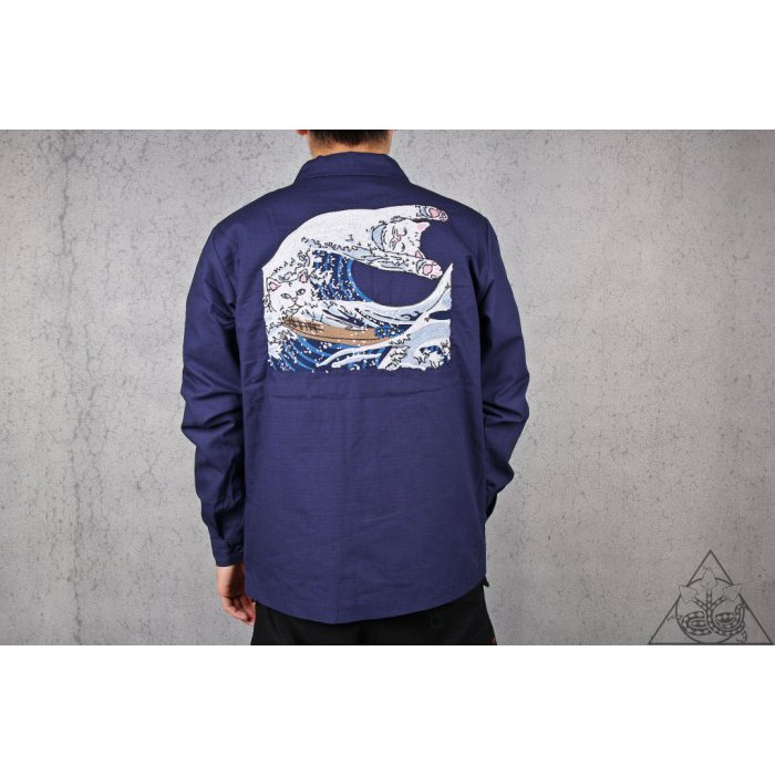 HYDRA】Ripndip Great Wave Military Jacket 刺繡浮世繪外套【RNP050 ...