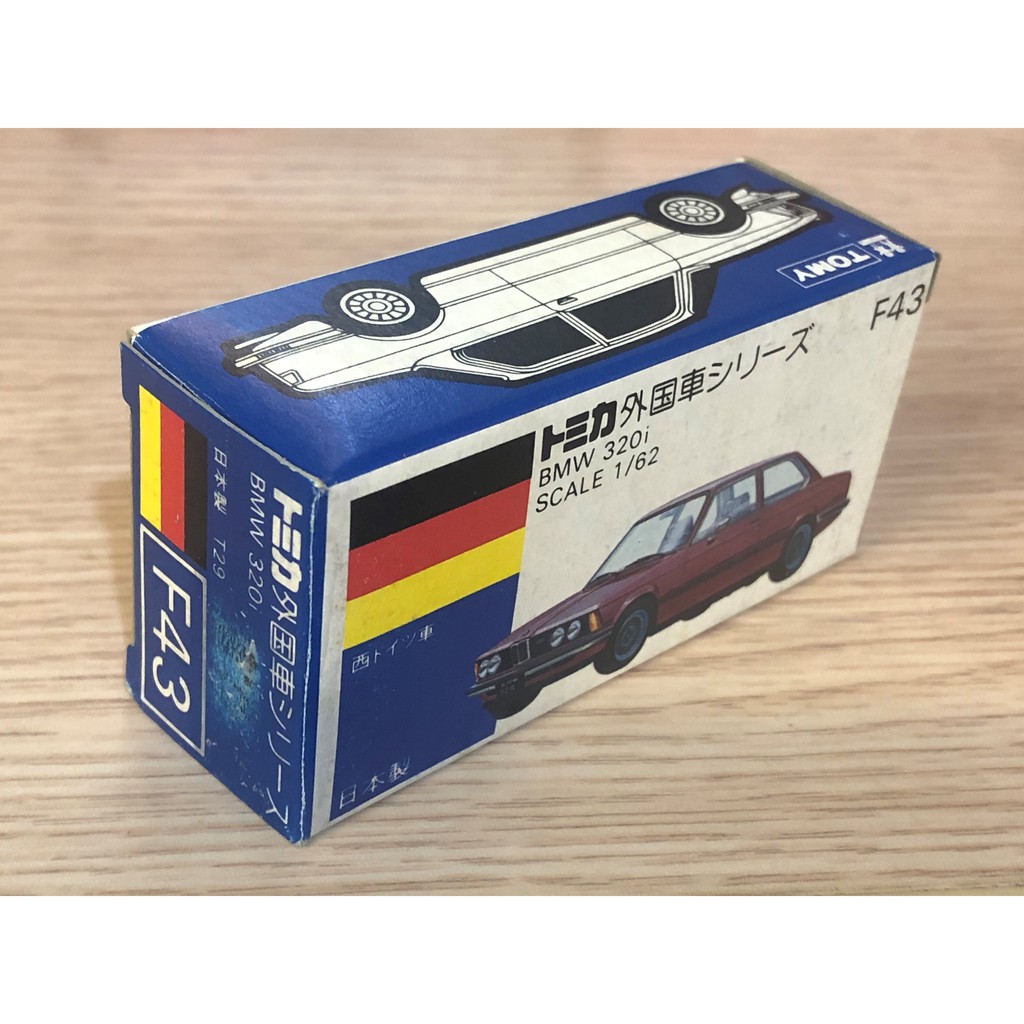 トミカ 外国車シリーズ F43 BMW 320i 赤色 日本製 青箱 TOMICA トミカ 外国車シリーズ F43 BMW 320i 赤色 日本製 青箱 TOMICA