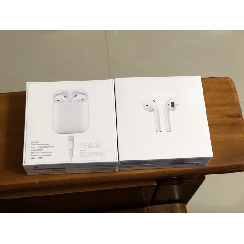 正貨全新品未拆蘋果Apple AirPods2 (第2代）藍芽耳機無線耳機有線充電