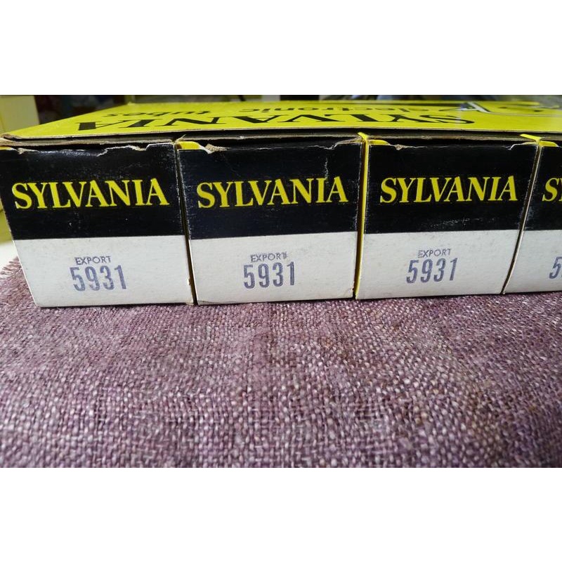美國真空管Sylvania 5931=5U4G=5Z3P 全新1支| 蝦皮購物