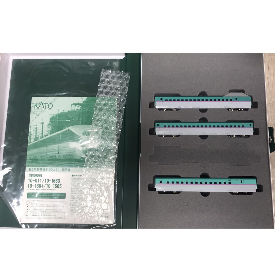 東方模型)kato 10-1663 10-1664 10-1665 E5系新幹線| 蝦皮購物