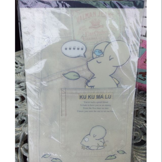 KUKUMALU 信紙 牛仔信紙 古典信紙 可愛老鼠 二手 | 蝦皮購物