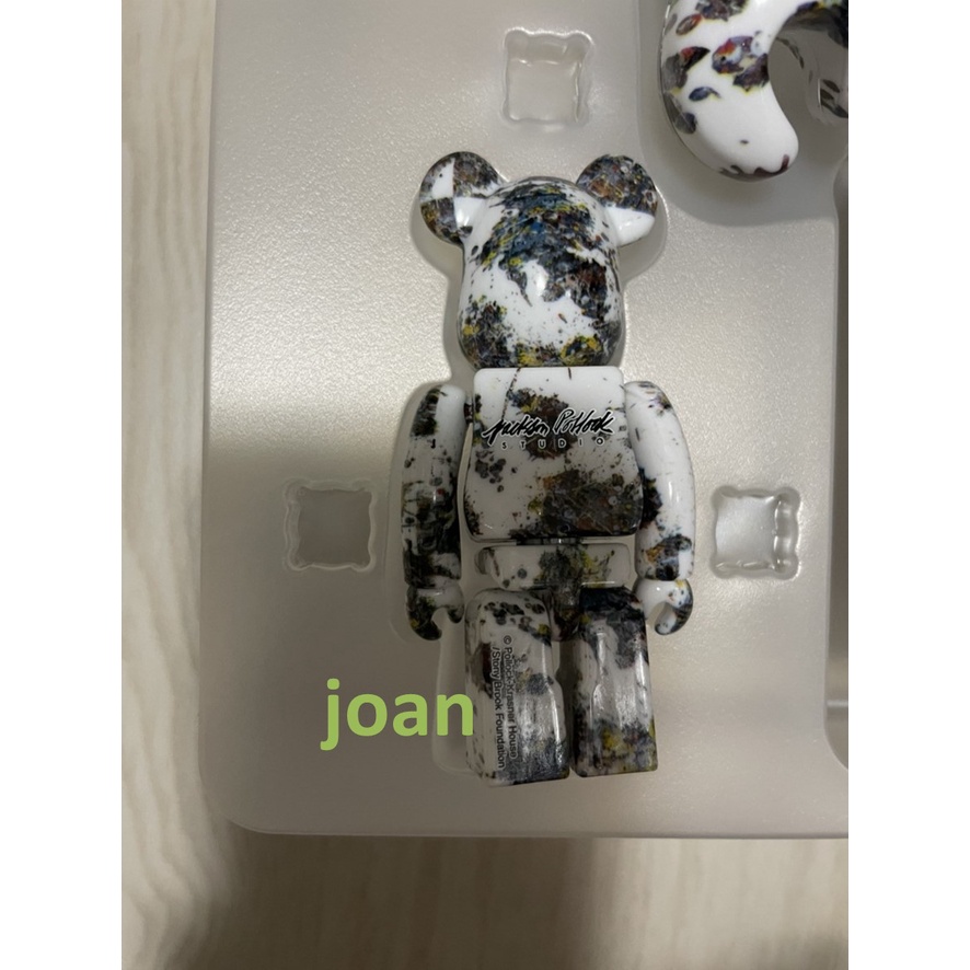 現貨全新正版Be@rbrick 庫柏力克熊Jackson pollock 400+100 現貨全新正版Be@rbrick 庫柏力克熊Jackson pollock 400+100