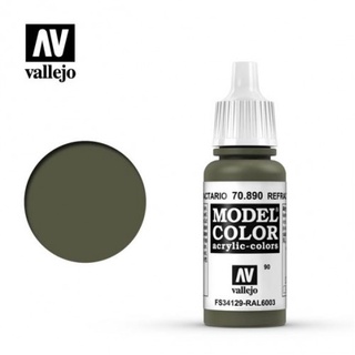 Vallejo Model Color 70890 Retractive Green - Acrylfarbe 17 Ml, Wasserbasiert, Für Modellbau & Miniaturen