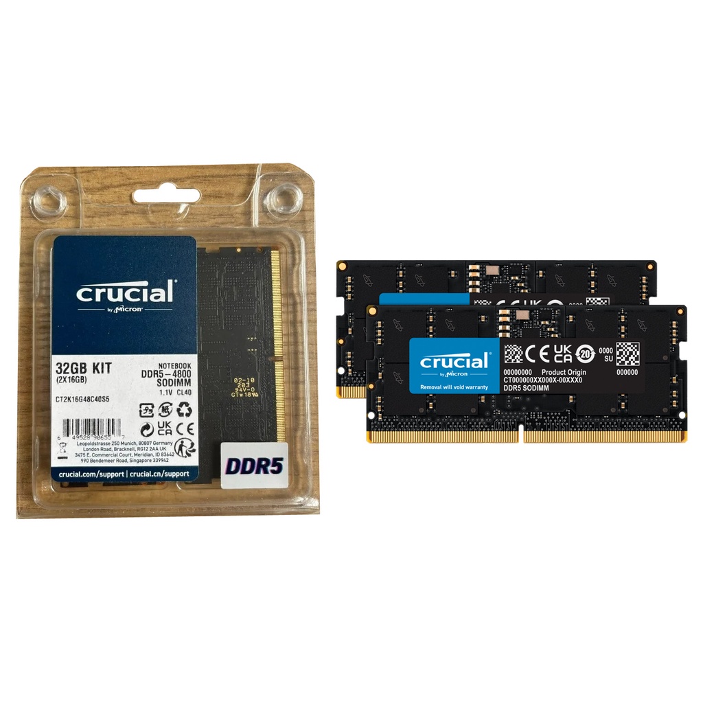 Crucial 32GB DDR5 メモリキット (2x16GB) Crucial DDR5 32GB (2x16GB) メモリキット 【公式通販】