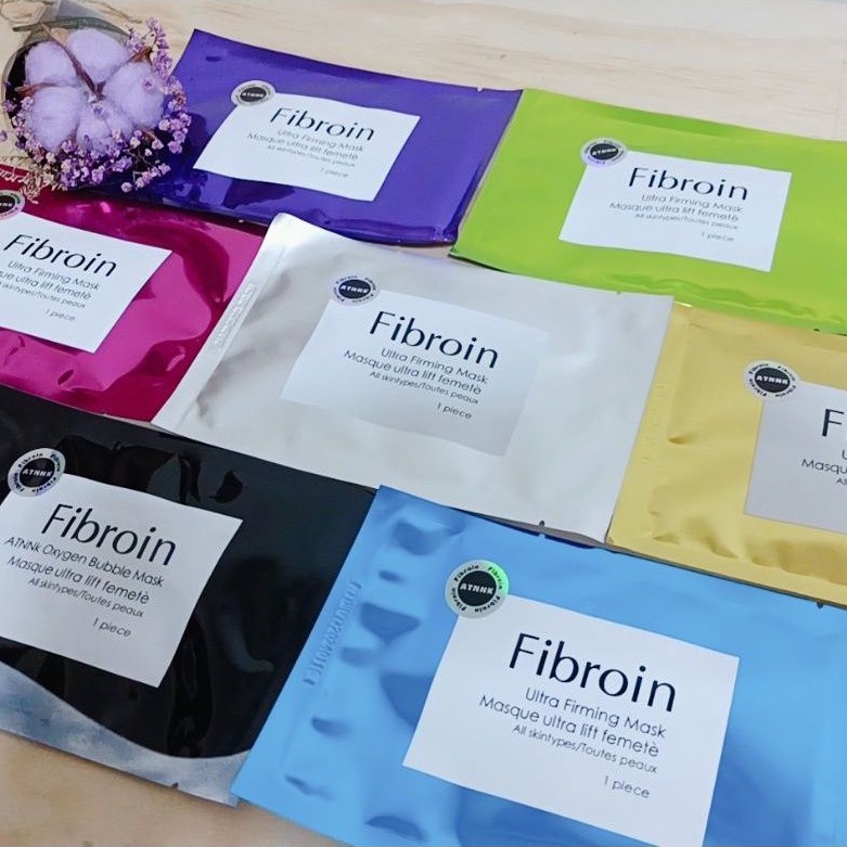 正品大量現貨🇨🇷臺灣總代理授權💎雷射標籤泰國Fibroin蠶絲小F面膜 | 蝦皮購物