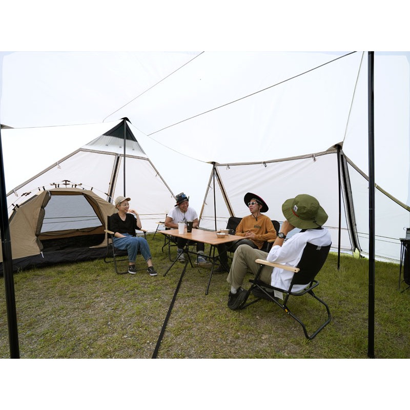 DOD 6x6 基地帳2代灰色棕色TT10-686-GY/TT10-686-BR 天幕帳紗網