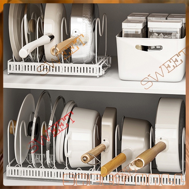 伸縮鍋蓋架置物架 鍋蓋架 鍋子收納 鍋具置物架