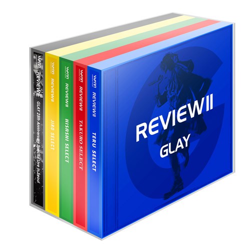 GLAY 25周年紀念精選輯REVIEW II BEST OF GLAY 4CD+2DVD 台灣正版全新