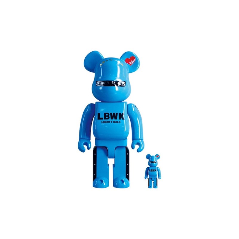 模例】BE@RBRICK x LBWK 400% + 100% | 蝦皮購物