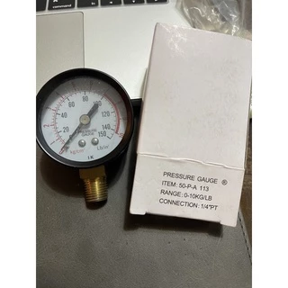 【台灣製】10KG 壓力錶 氣壓錶 水壓錶 空壓機 油壓錶 液壓表 壓力錶 壓力計